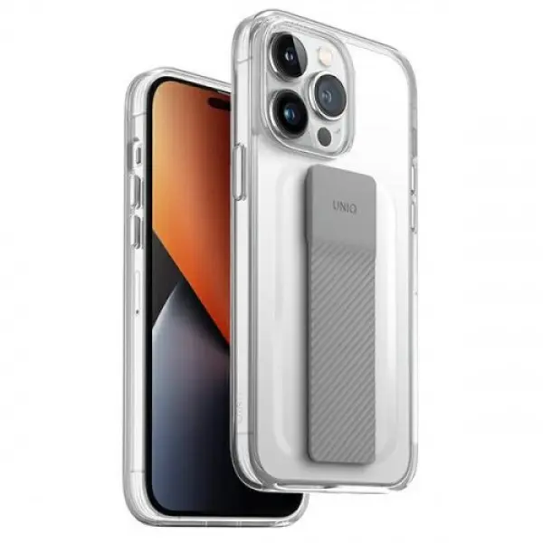 UNIQ BACK COVER IPHONE 14 PRO MAX | Heldro Mount | CLEAR